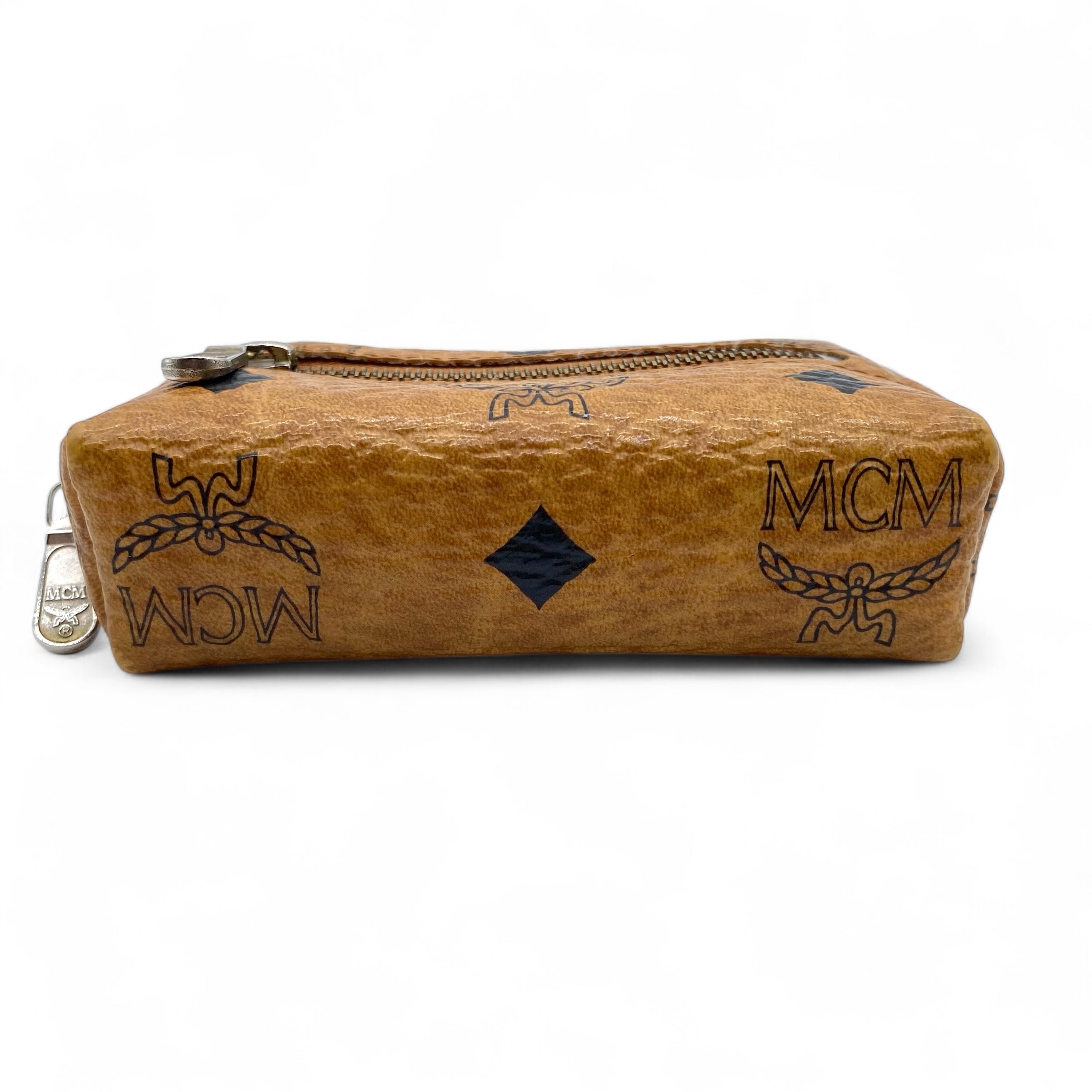 Vintage MCM Visetos Coin Case Cognac / ヴィンテージ エムシーエム