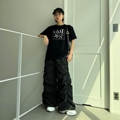[Bonjour]ユニセックスtee/ブラック