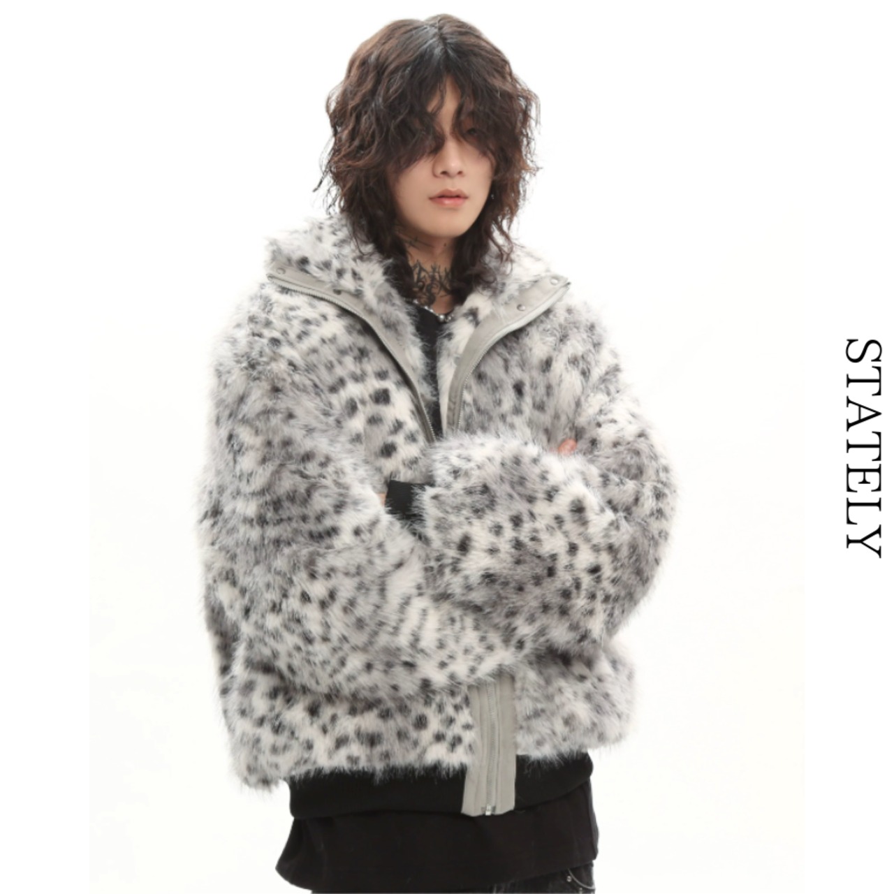 Snow Leopard ファージャケット_O16・画像2