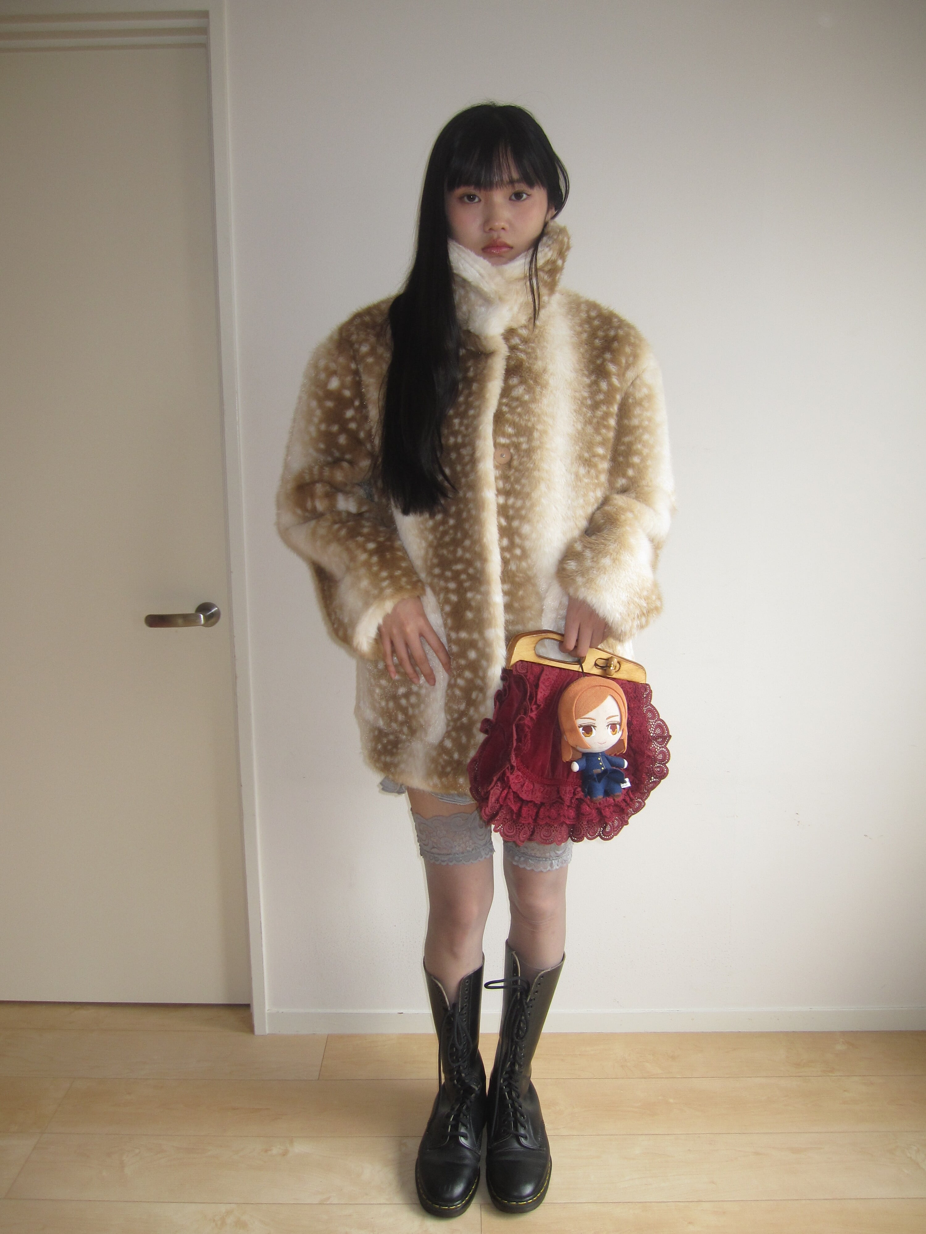 Bambi Fur Jacket beige | Pay ID