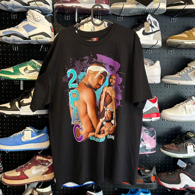 Vintage 2pac CALIFORNIA LOVE TEE Thai boot