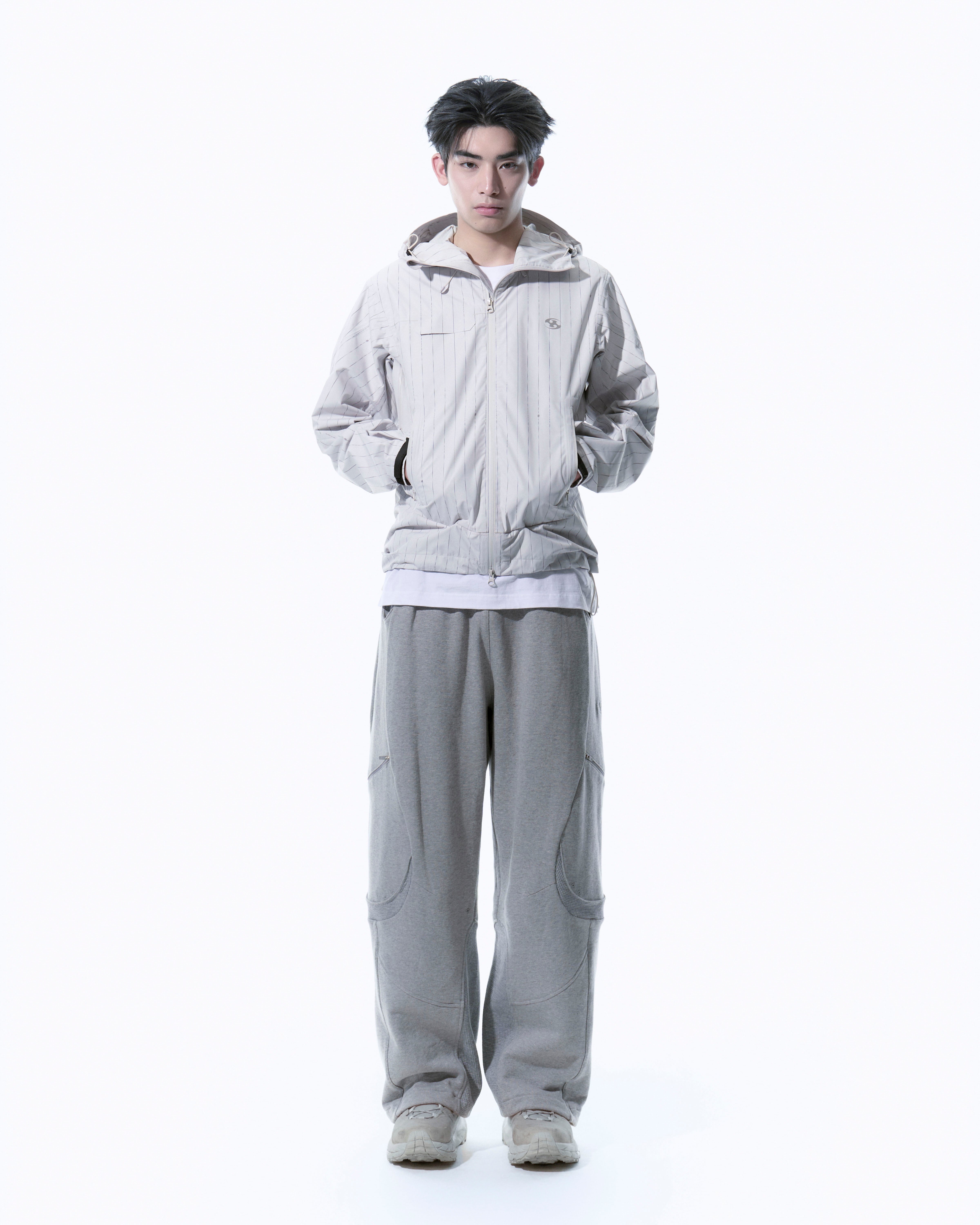 SAN SAN GEAR] CXP SWEATPANTS [MELANGE GREY] 正規品 韓国ブランド