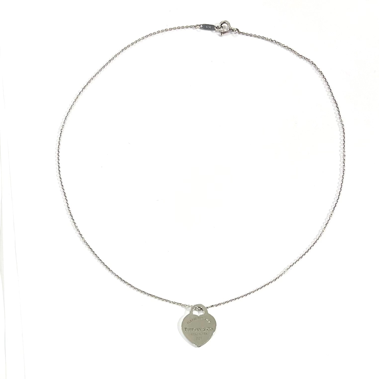TIFFANY&CO.】2703 ティファニー “PLEASE RETURN TO” ハートタグ