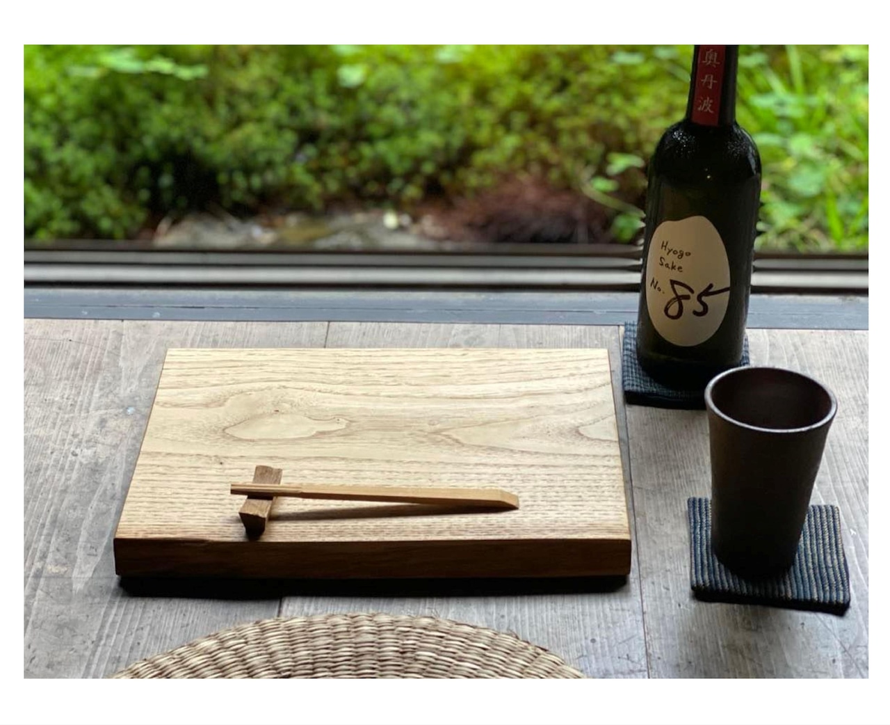 一人膳「八寸」 Lサイズ ケヤキ
