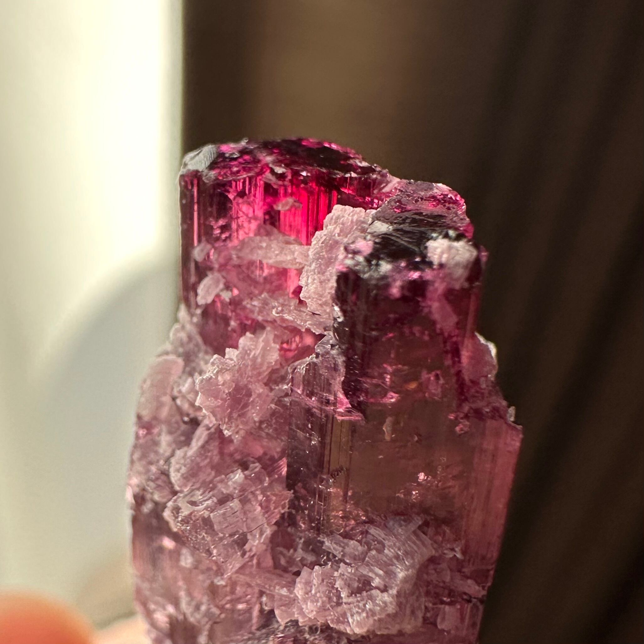 minはるビビッドレッドカラー★ブラジル産ルベライト★オーダー 最高品質天然ルベライト(Rubellite Tourmaline) オーバルカット