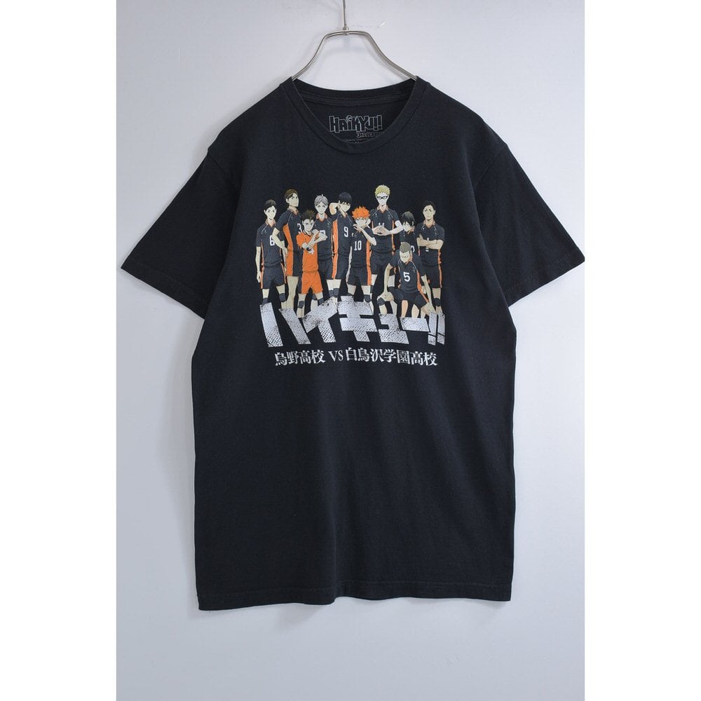 【確認画像】DEATHVALLEY×ポンキッキーズ　アニメシャツ　デスバレー 2016 HAIKYU!! ハイキュー!! シーズン3 アメリカ企画 プリント 半袖T