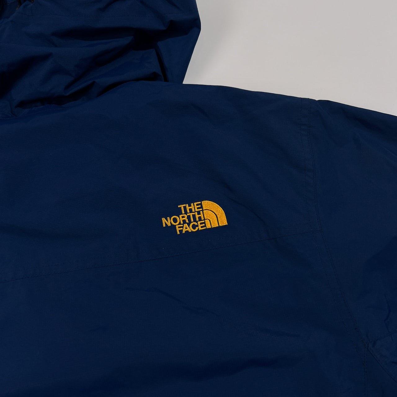 THE NORTH FACE ノースフェイス ツートン マウンテンパーカー サイズ L /ブルー×イエロー/ゴールドウイン/メンズ