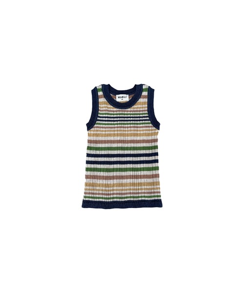 MABLI　CARAVAN VEST - NAUTICAL STRIPE(4y,6y)