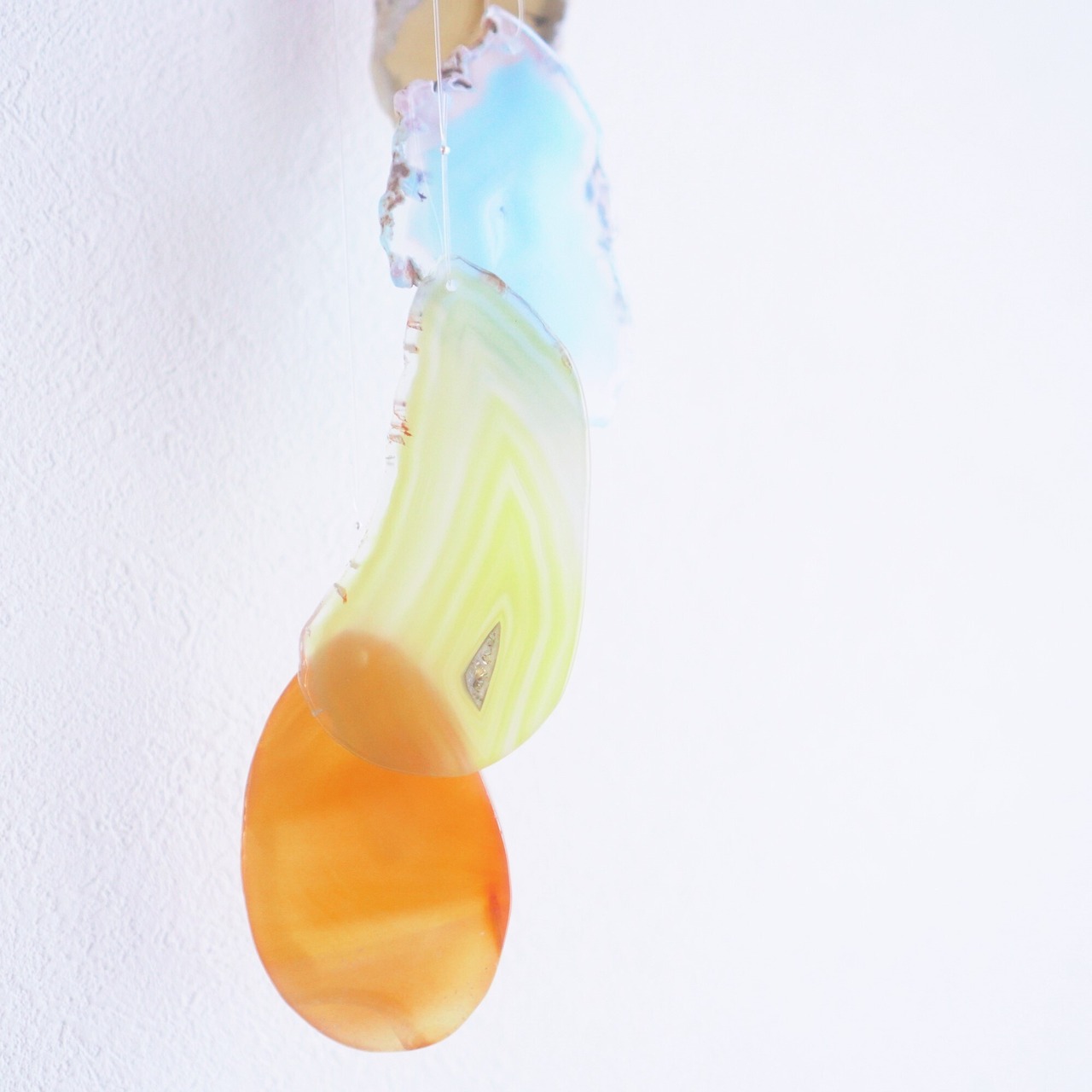 Warm Beach 04 - アゲートヒーリングチャイム / Agate Sun Catcher Wind Chime 472