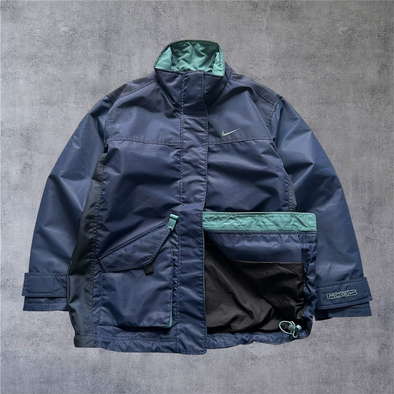 2000s Euro NIKE ACG Double Zip Nylon Mountain Jacket【高円寺店】