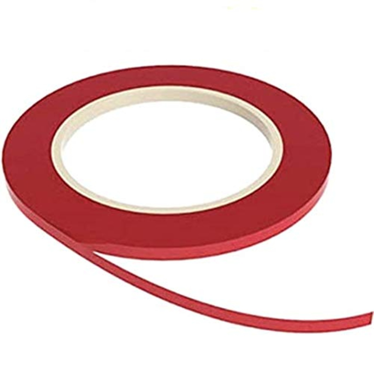 耐水 多機能 ラインテープ カッティングシート 車 バイク 用 耐水 テープ 防水 シール 赤 白 青 色 幅 5mm × 66m 【SiSe9】 (赤)