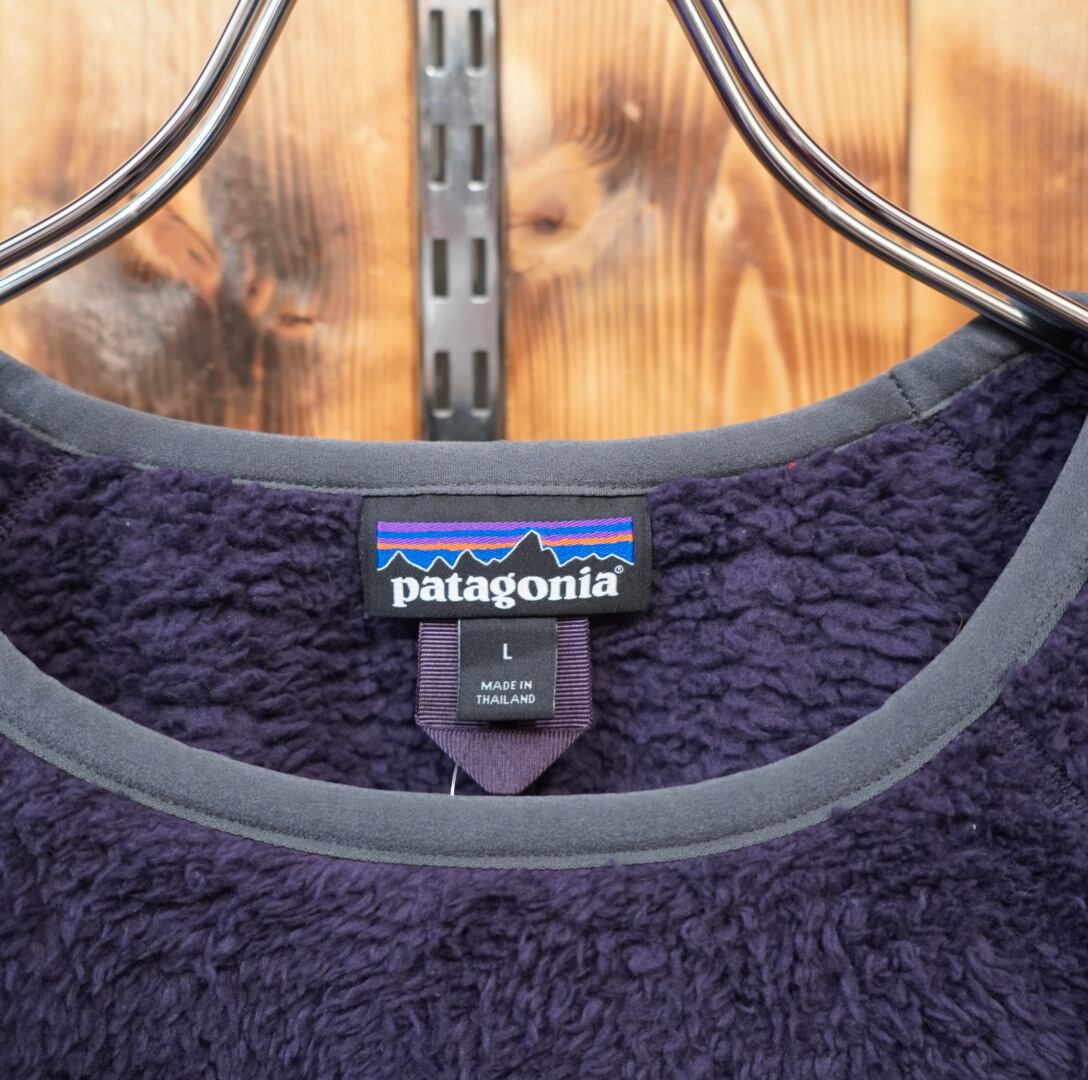パタゴニア ロスガトスクルー パープルLサイズ 【公式通販】