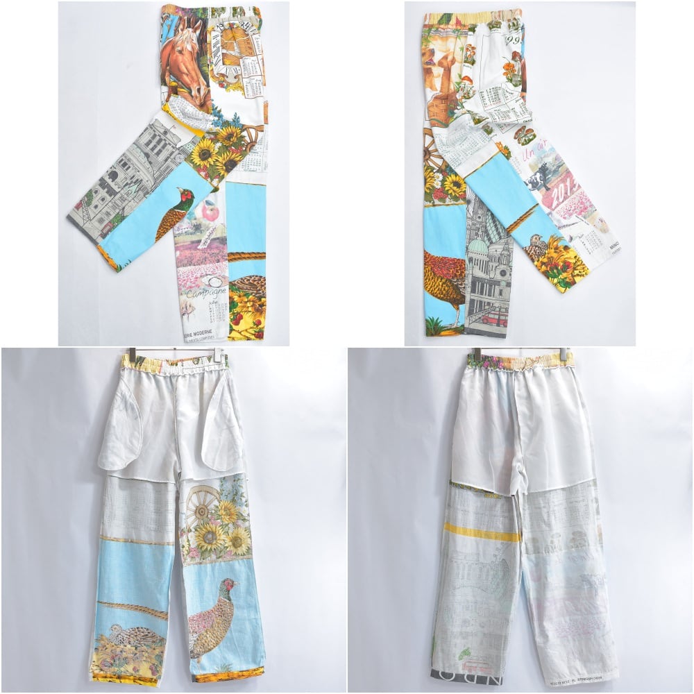 Remakeリメイク ヴィンテージ テキスタイル パッチワーク デザイン 再