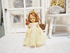 グレーアイ・チェック地ワンピース　「Nancy Ann Story Book Doll」（まつ毛欠けあり） 画像1