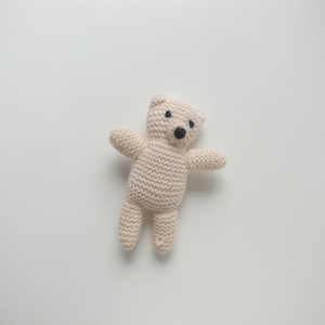 Knitted bear