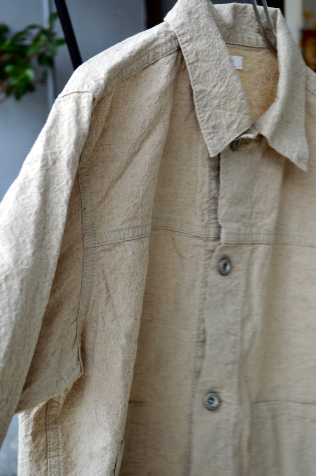 SEUVAS COTTON+LINEN Light Tracker Jacket ソウバス コットンリネン ライトオンス トラッカージャケット