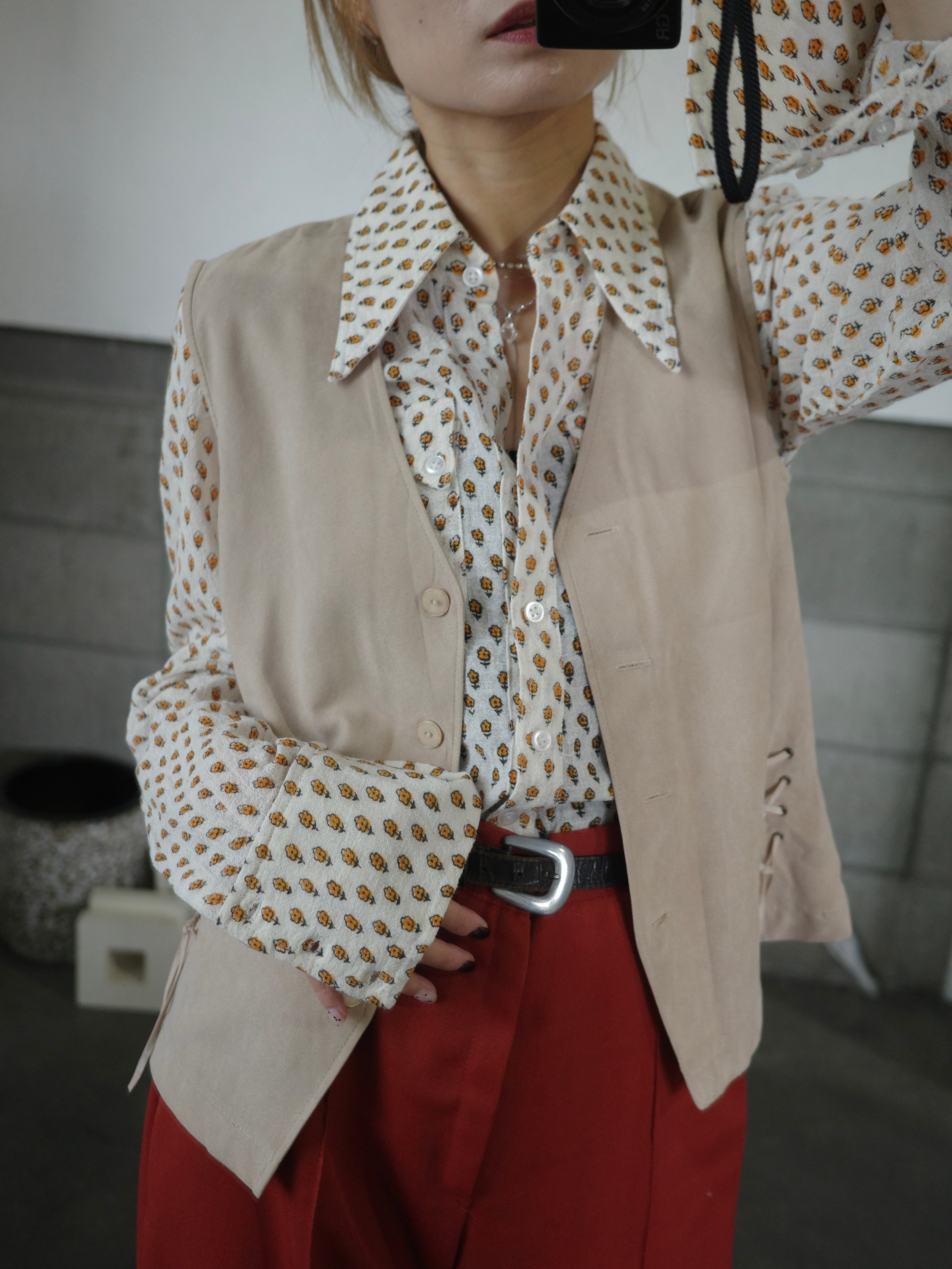 【CherLife】ヴィンテージ クロッシェ カシュクール トップス vintage clothing | CherLife