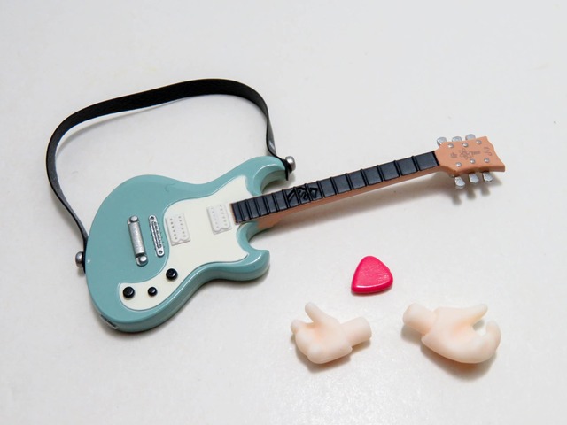 【2707】 千早愛音 小物パーツ ギターとピック　ねんどろいど