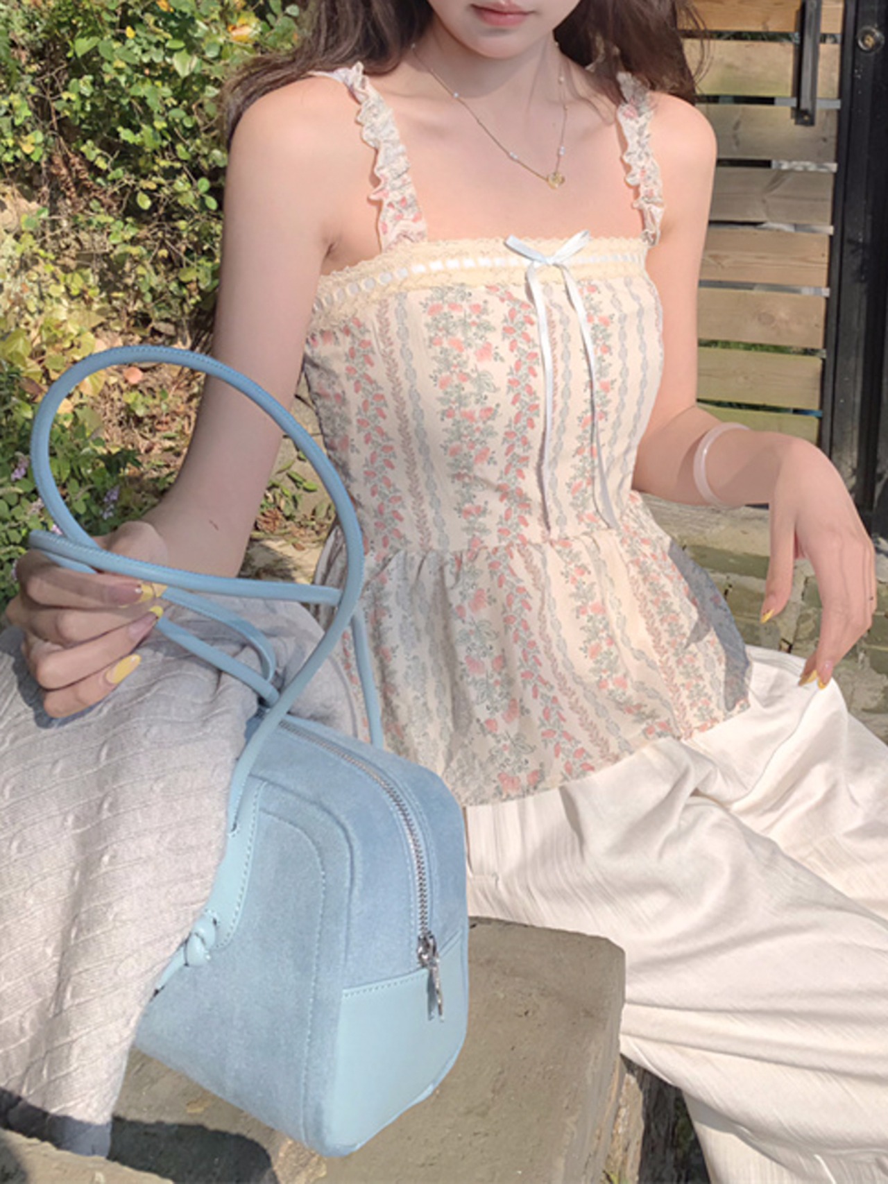 フラワーリボントップス LK1755