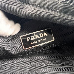 PRADA プラダ 三角ロゴ ナイロン ショルダーバッグ 黒 A-12709