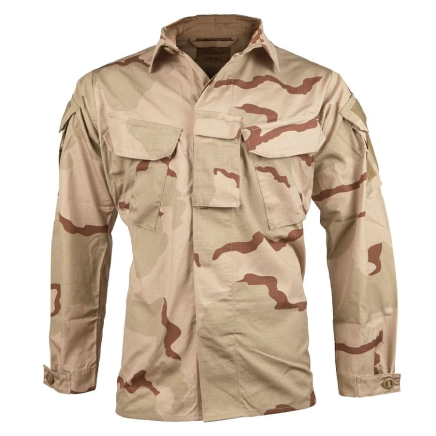 Platatac ジャングルシャツ フィールドシャツ S-S タイガーストライプ