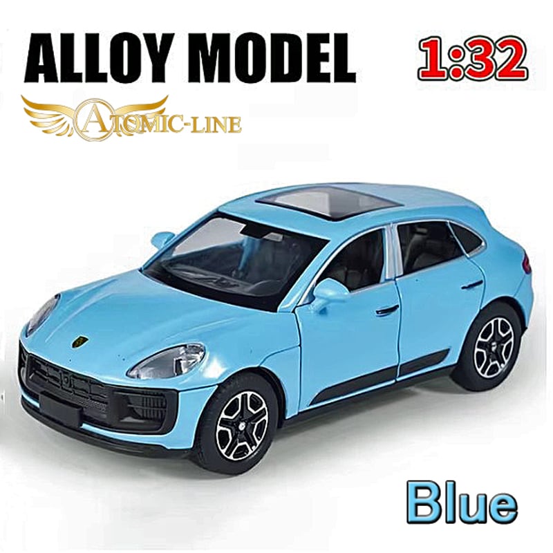 ポルシェ　マカン　ノベルティミニカー ポルシェ MACAN マカン 1/32 ミニカー 全4色 ライト点灯