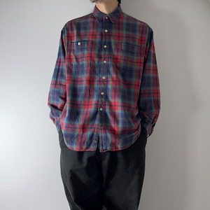 90s OLD GAP Flannel shirt L 相当