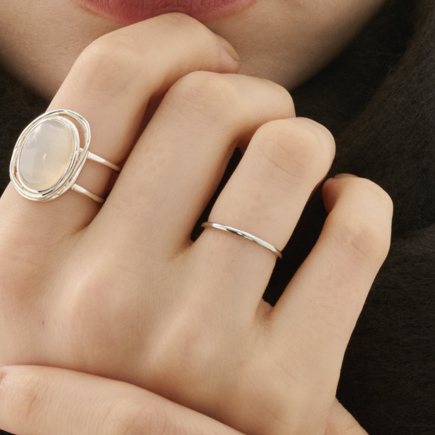 極細 stainless 1mm ring SR196 | RIN. accessory ｜ステンレス