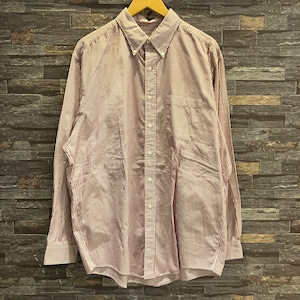 BROOKS BROTHERS STRIPE SHIRT RED 1990'S OLD