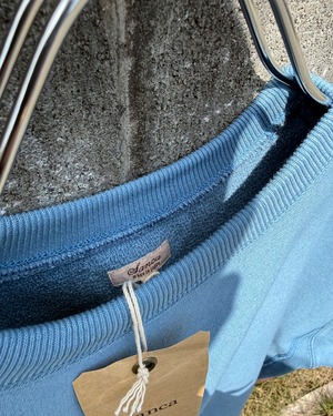 【SANCA UNISEX】DRY FLC. REV.W CREW SWEAT