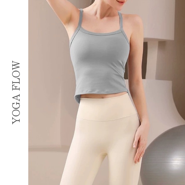 バックオープンキャミトップ５色展開 F0146