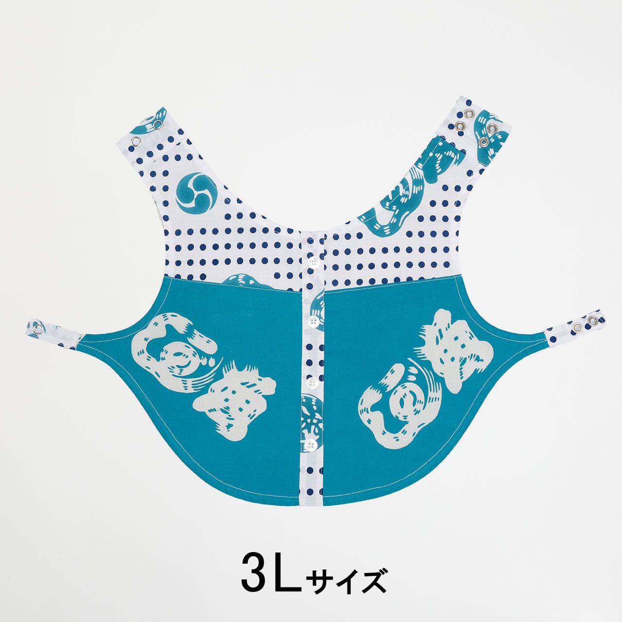 魚河岸 ワンちゃんシャツ 【3Lサイズ】【型番:10029】