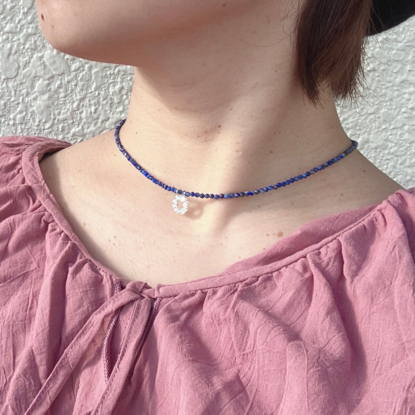 ラピスラズリのチョーカー