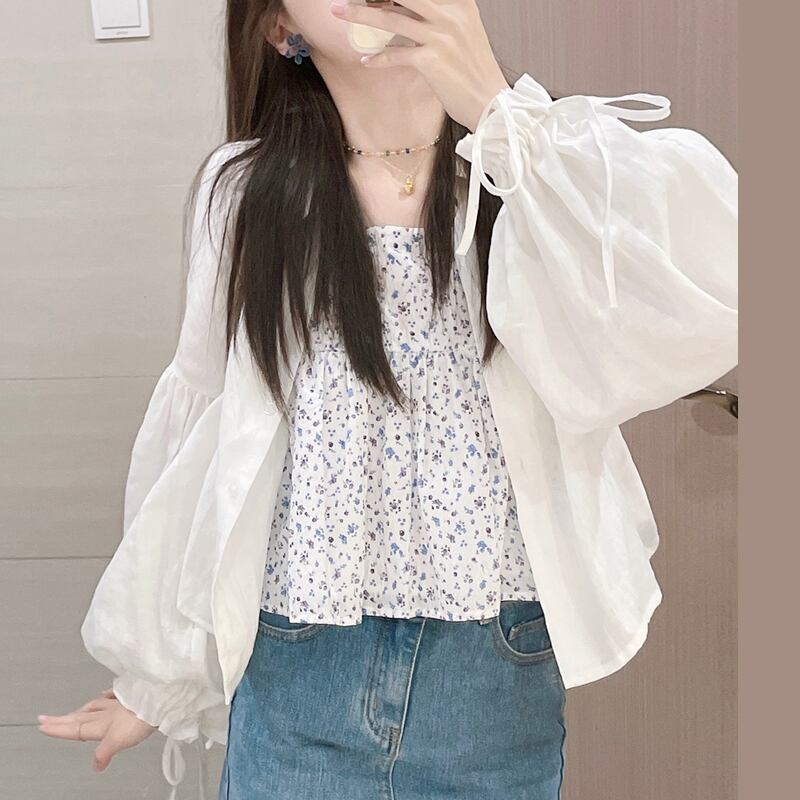 薄手カーディガンジャケット サマー 夏物 試着室51300447620