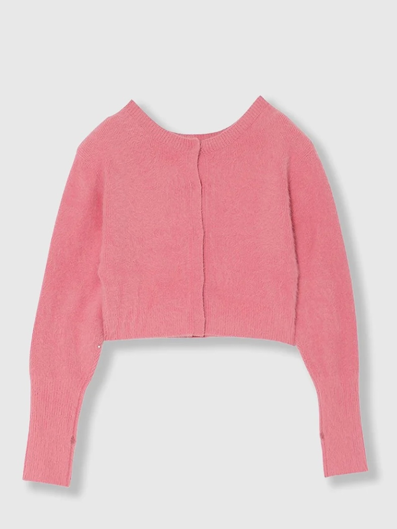 THINGS THAT MATTER　シングスザットマター  / 2WAY CROPPED FOX KNIT CARDIGAN - 15