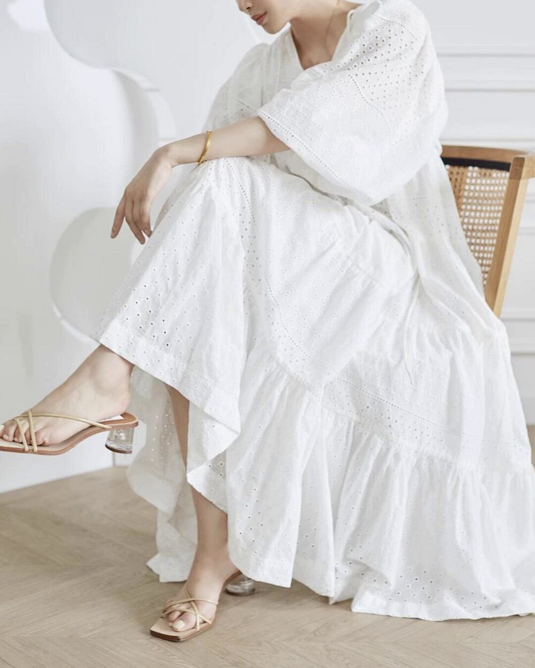 ティアードボリュームワンピース S25039