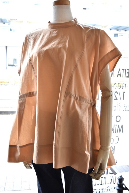 OTOAA(オトアー) 24S/S SHEER FLARE SHIRT