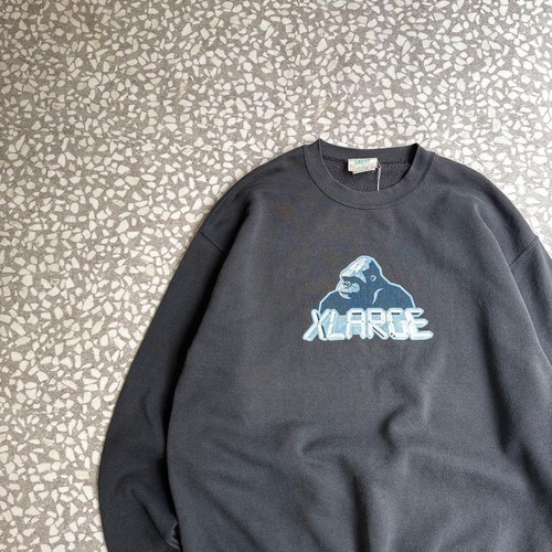 X-LARGE / 90′s Mexico製 Design sweat  sizeL