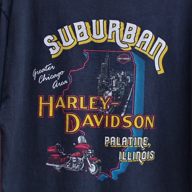 1990s~ Harley Davidson T-shirt / Made in USA / ハーレー Tシャツ