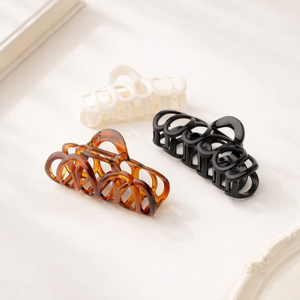 basic roll hair claw clip KL0004