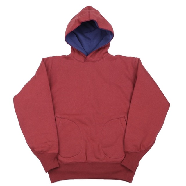 FREEWHEELERS(フリーホイーラーズ)~DOUBLE FACE ATHLETIC HOODED SWEAT SHIRT DARK CRIMSON×OLD NAVY~