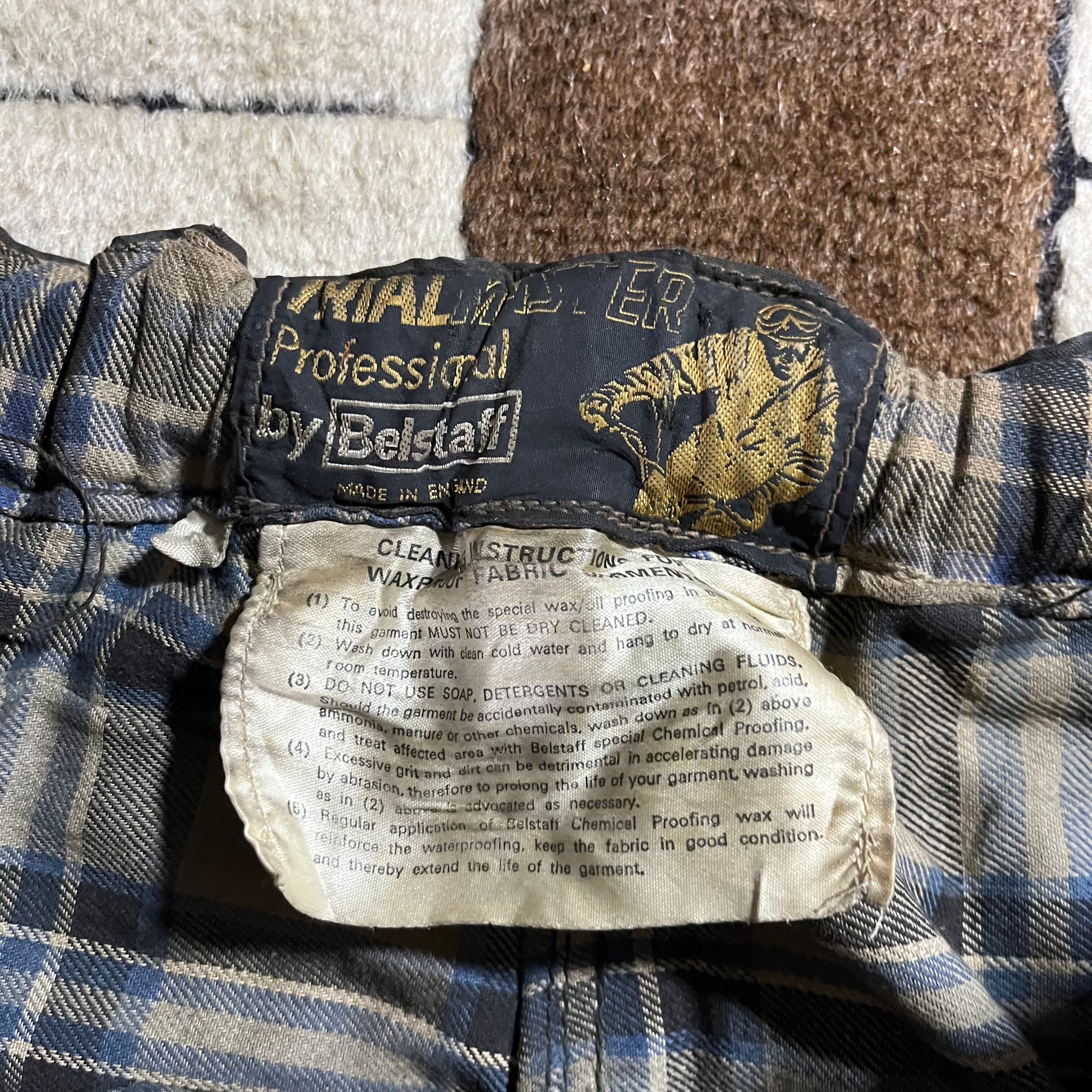 60s 70s Belstaff トライアルマスター オイルドパンツ | Goonies shop 