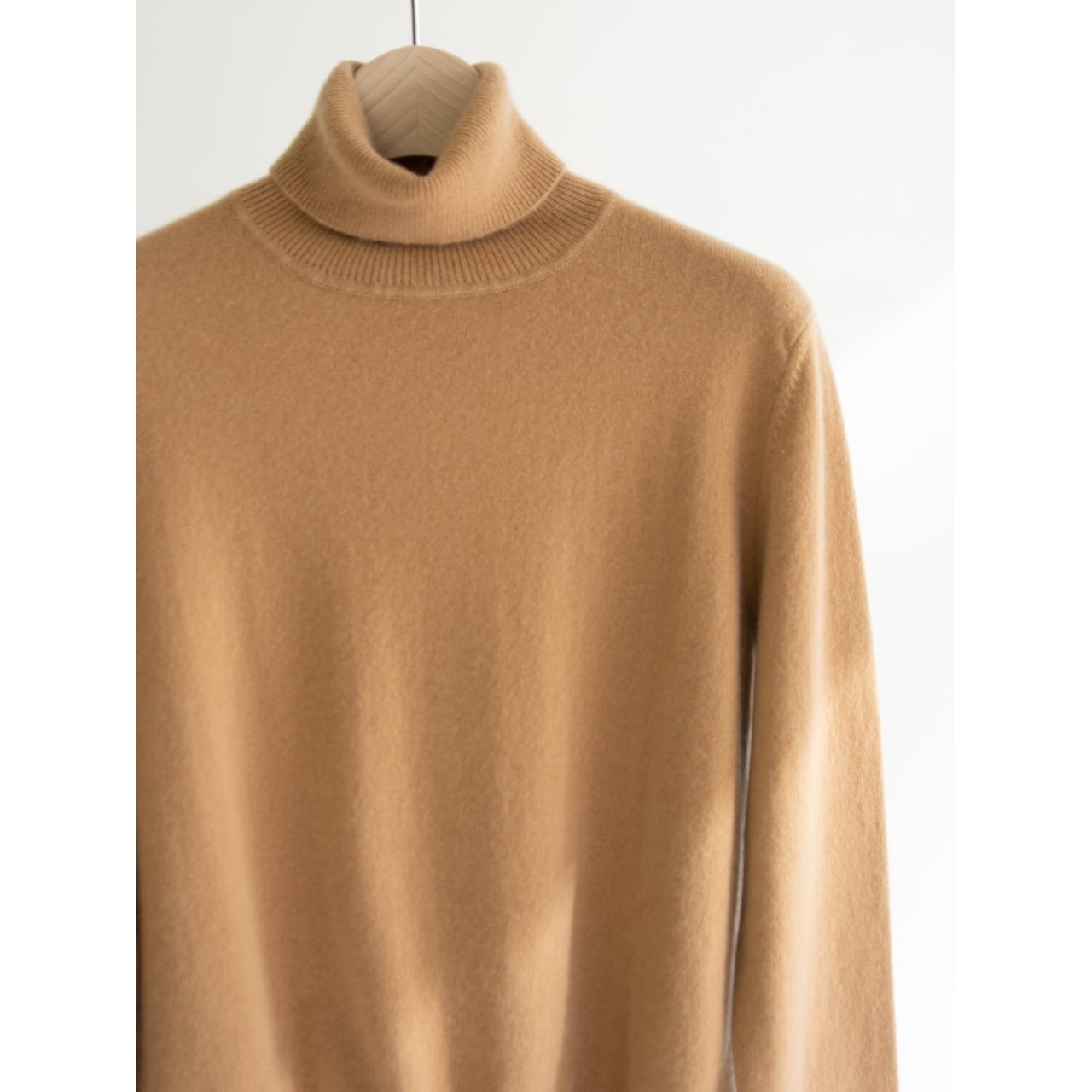 【Lona Scott】100% Cashmere High Neck Sweater(カシミヤハイネックセーター タートルニット)