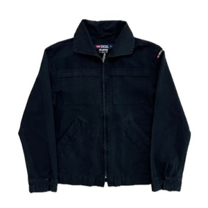 "DIESEL" short length shoulder design zip jacket