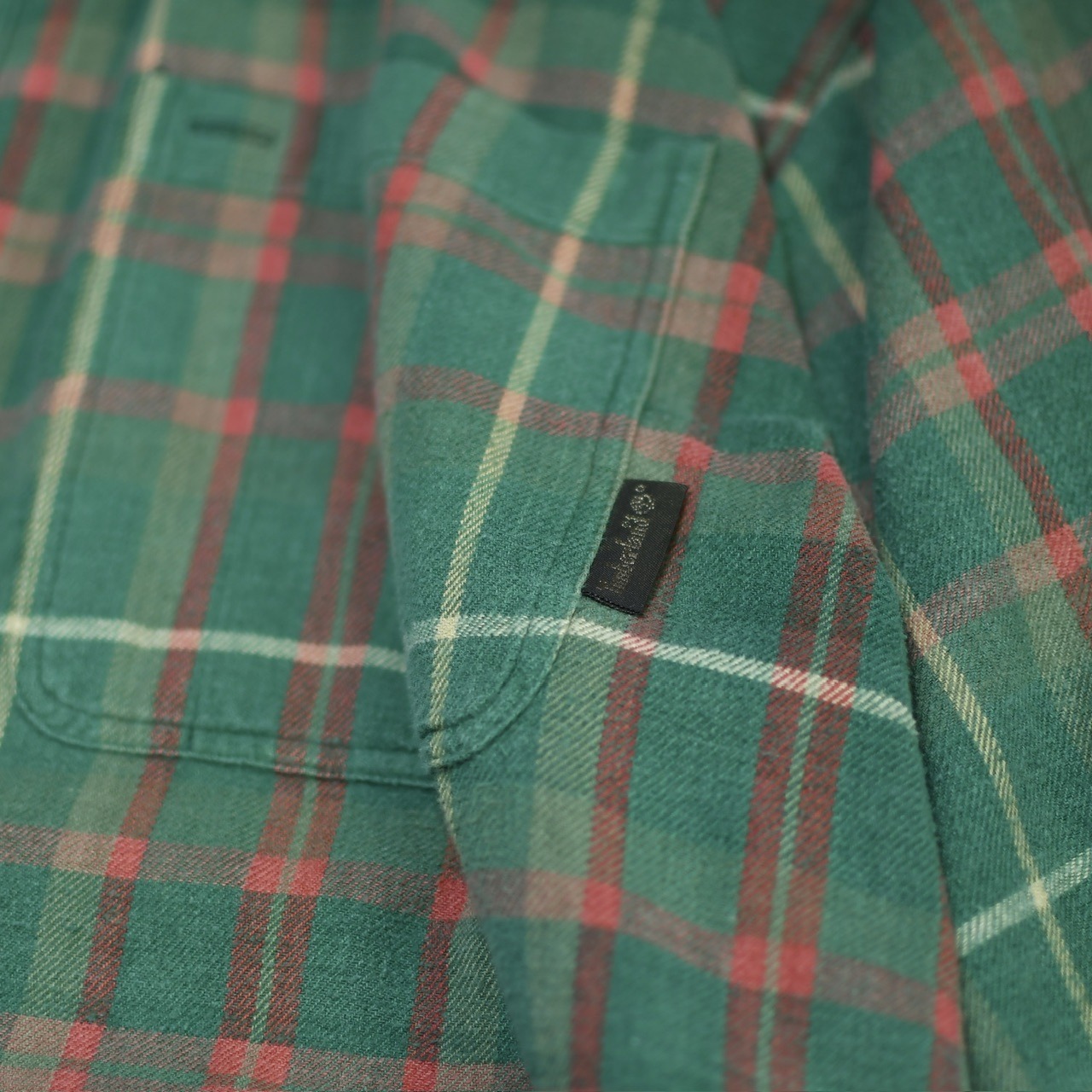 Timberland check cotton flannel shirt