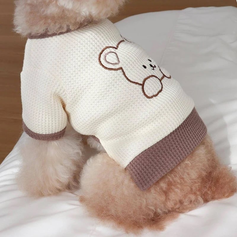 ワンちゃんの洋服 くまさん 茶色楽天市場】クマさんぬいぐるみ付き