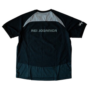 REI JOGANICA LIFE STYLE TEE（ブラック×グレー）