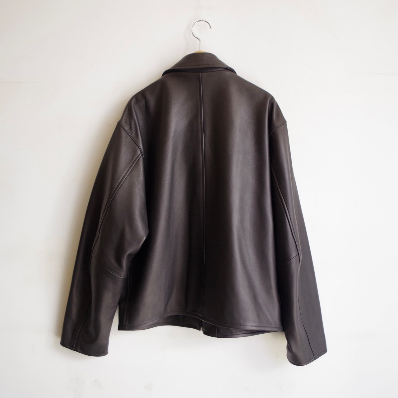 LOEFF Lamb Leather Biker Jacket