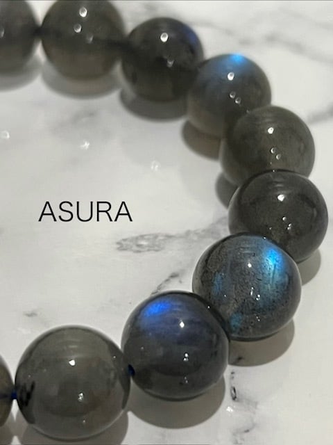 高品質(4A⁺)マダガスカル産 ブルーラブラドライト 12~13mm