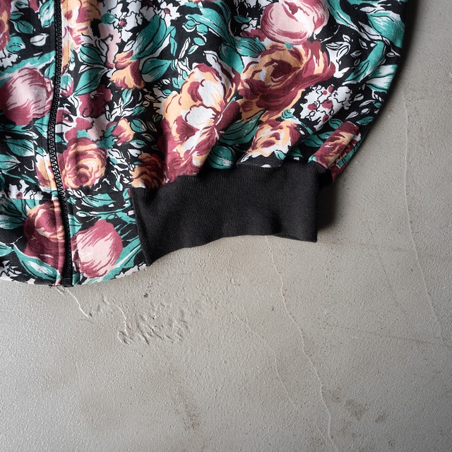 unknown '90s vintage MADE IN U.S.A Floral easy blouson